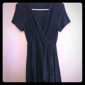 Dark Grey Cotton Dress